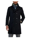 Nautica Men's Classic-fit Double Breasted Wool Overcoat In Blue