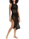 Beach Riot Holly Cover-up Dress In Black