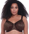 Goddess Kayla Full Coverage Side Support Bra In Brown
