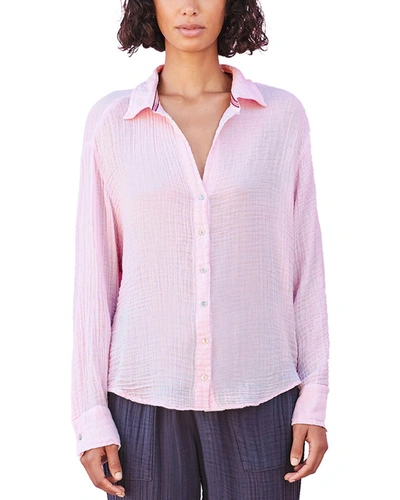 Sundry Button-down Top In Pink