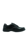 ARAVON FARREN LACE UP SHOES - NARROW WIDTH IN BLACK NUBUCK