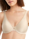 Lilyette Plunge Into Comfort Minimizer Bra In Beige