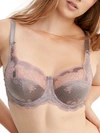 Panache Clara Full-cup Underwired Stretch-woven Bra In Silver