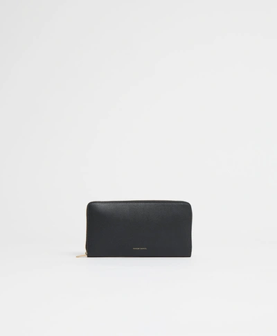 Mansur Gavriel Zip Continental Wallet In Black