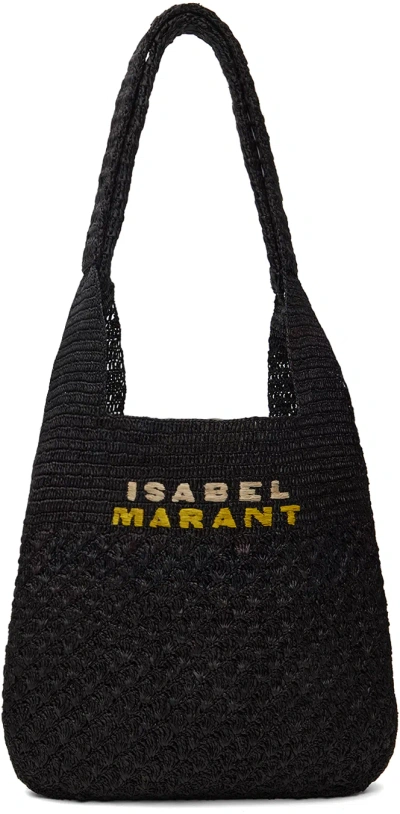 Isabel Marant Black Medium Praia Tote In 01bk Black