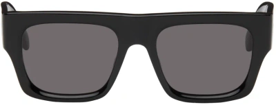 Palm Angels Pixley Square-frame Sunglasses In Black Dark Grey