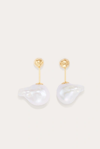 Little Liffner Pearl Mini Barbell Gold