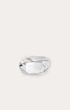 LITTLE LIFFNER ICE CUBE PINKY RING SILVER
