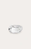 Little Liffner Ice Cube Pinky Ring Silver