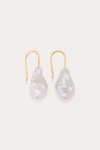Little Liffner Minimalist Baroque Earrings Gold