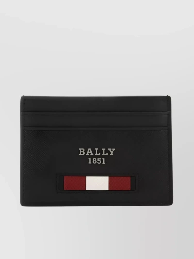 Bally Bhar Leather Cardholder In Black