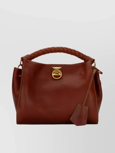 Mulberry Small Iris Bag Handle Legacy Nvt In Brown