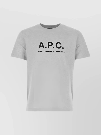 Apc T-shirt-xl Nd A.p.c. Male In Grey