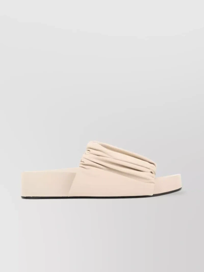 Jil Sander Sandali-41 Nd  Female In Cream