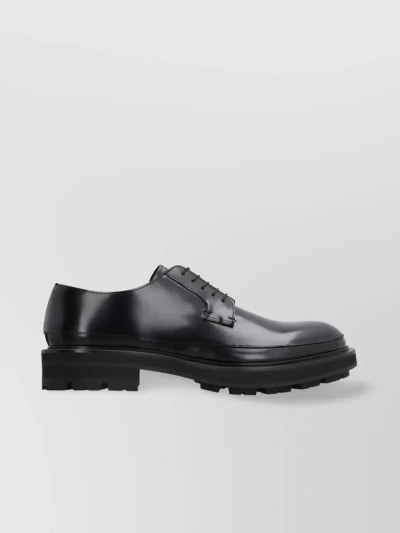 Alexander Mcqueen Scarpe Stringate-43 Nd  Male In Black