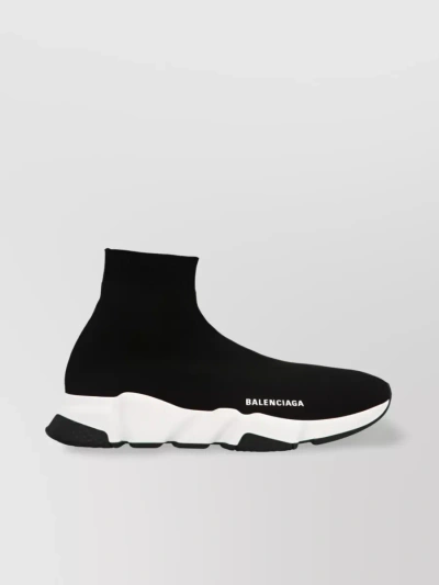 Balenciaga Black Stretch Nylon Speed Sneakers Nd  Uomo 45