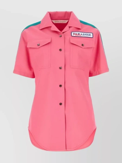 Palm Angels Camicia-42 Nd  Female In Pink