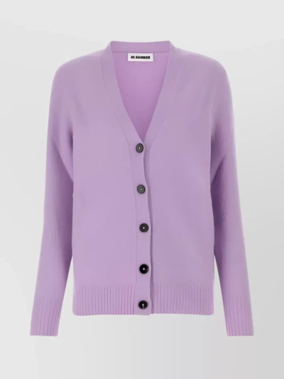 Jil Sander Maglione-36t Nd  Female In Purple