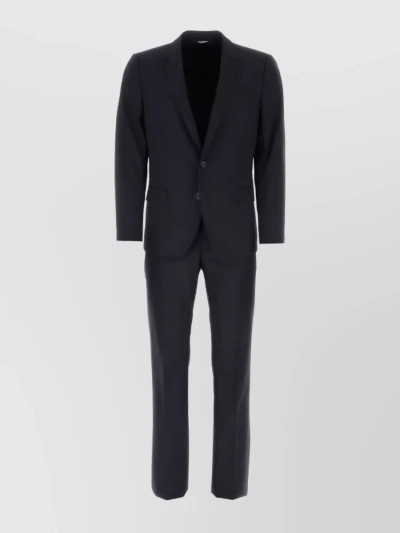 Dolce & Gabbana Essentials Dg Slim Fit Suit In Black