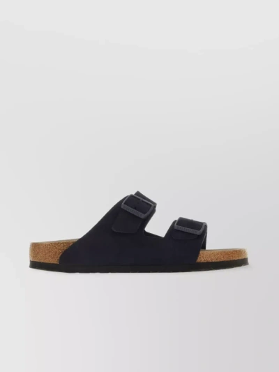 Birkenstock Arizona Timeless Double-strap Flat Sandals In Blue