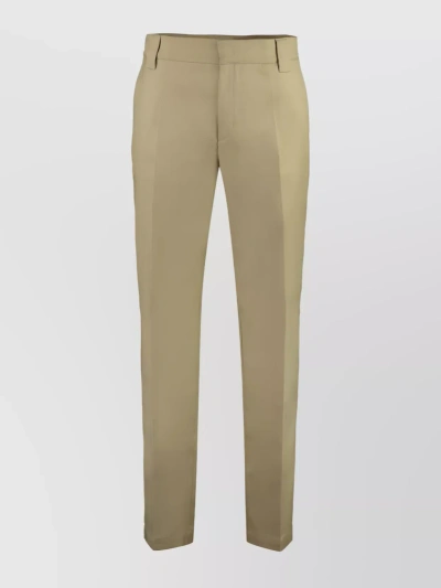 Valentino Classic Trousers In Cream