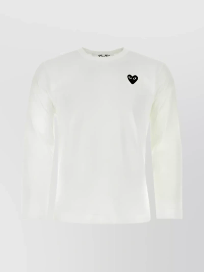 Comme Des Garçons Play T-shirt-xl Nd Comme Des Garcons Play Male In White