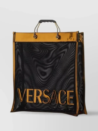Versace Borsa-tu Nd  Male In Black