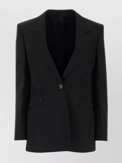 Givenchy Single-breasted Tailored Cut In Black