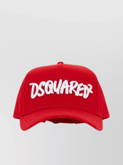 Dsquared2 Dsquared Hats In Burgundy
