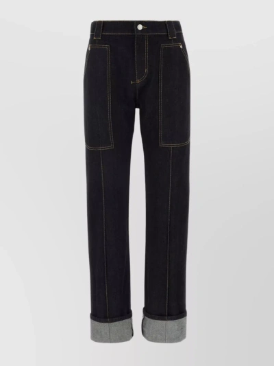 Alexander Mcqueen Jeans-25 Nd  Female In Black
