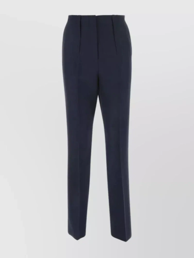 Fendi New Grain Trousers In Blue