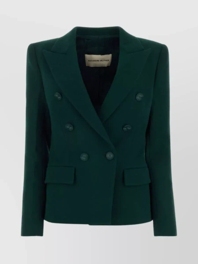 Alexandre Vauthier Jackets And Vests In Green