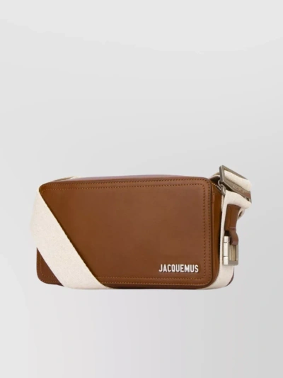 Jacquemus Men Le Cuerda Horizontal Crossbody Bag In Brown