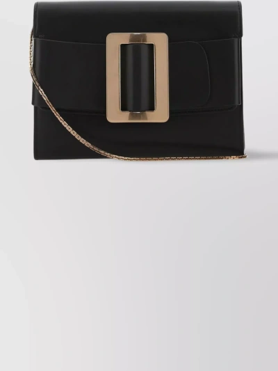 Boyy Rectangular Clasp Chain Bag In Black