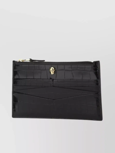 Alexander Mcqueen Wallets In Black