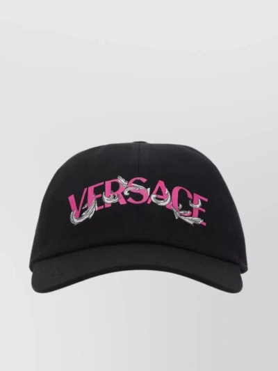 Versace Hats In Black