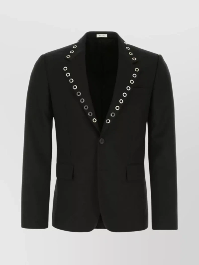 Alexander Mcqueen Giacca-52 Nd  Male In Black