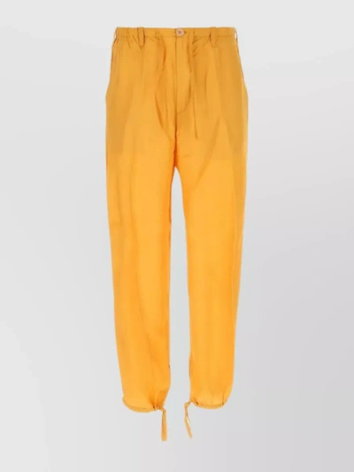 Dries Van Noten Pantalone-52 Nd  Male In Orange