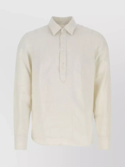 Aspesi Camicia-xxl Nd  Male In Cream