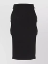 Marco Rambaldi Cut-out Midi Skirt In Black