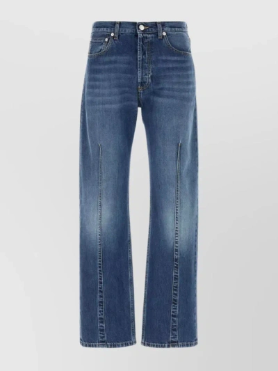 Alexander Mcqueen Jeans-52 Nd  Male In Blue
