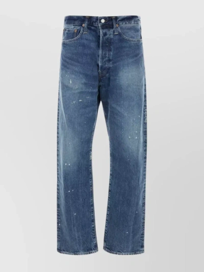 Polo Ralph Lauren Mid-rise Wide-leg Jeans In Blue