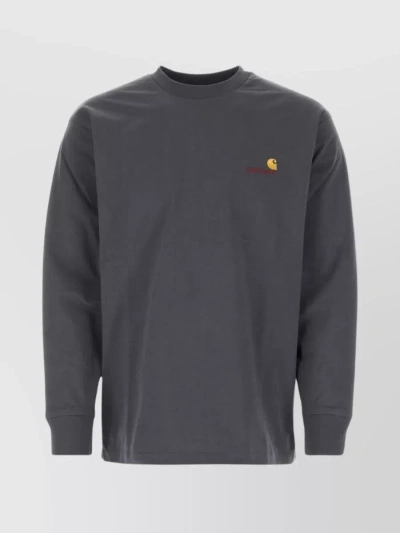 Carhartt T-shirt-xl Nd  Wip Male In Grey