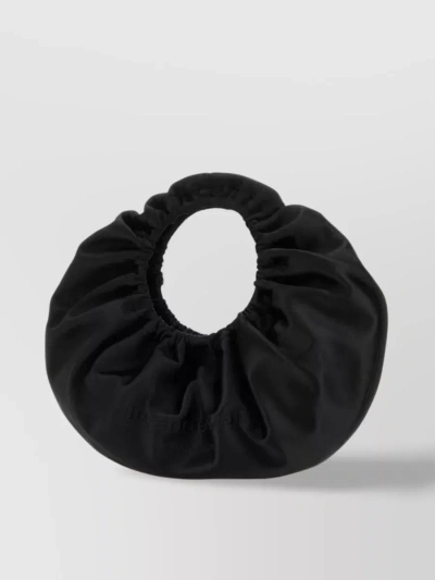 Alexander Wang Small Crescent Shoulder Bag In Black