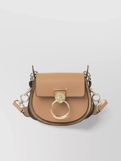 Chloé Small Tess Bag In Cream