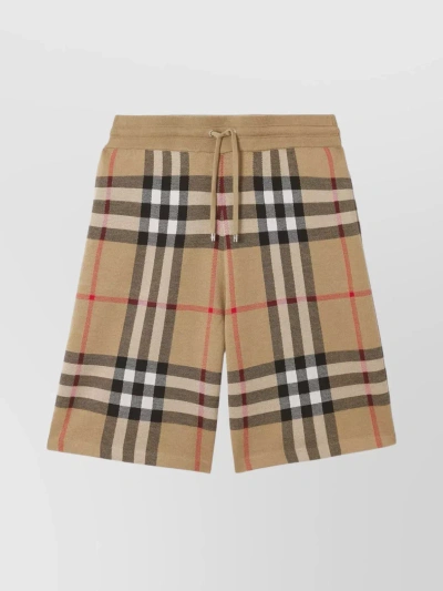 Burberry Bermuda Check Clothing In Brown