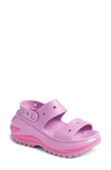 CROCS CROCS CLASSIC MEGA CRUSH WATER RESISTANT PLATFORM SANDAL