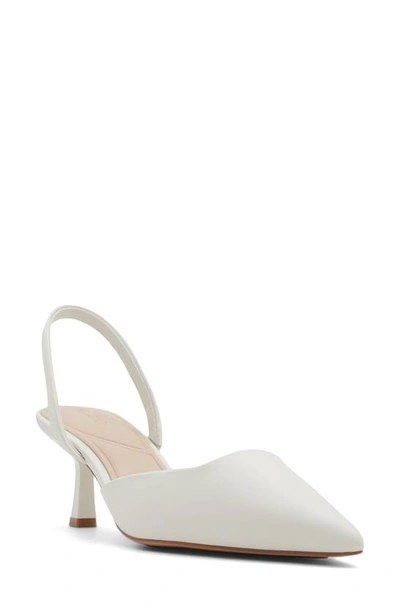 ALDO GAVEDESSI POINTED TOE SLINGBACK PUMP