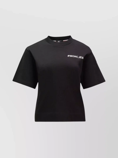 Moncler Oversleeves T-shirt In Black