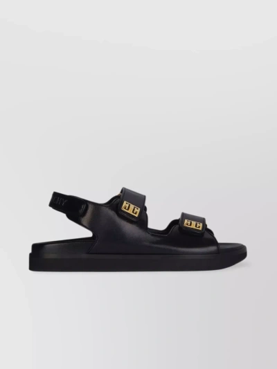 Givenchy 4g Open Toe In Black